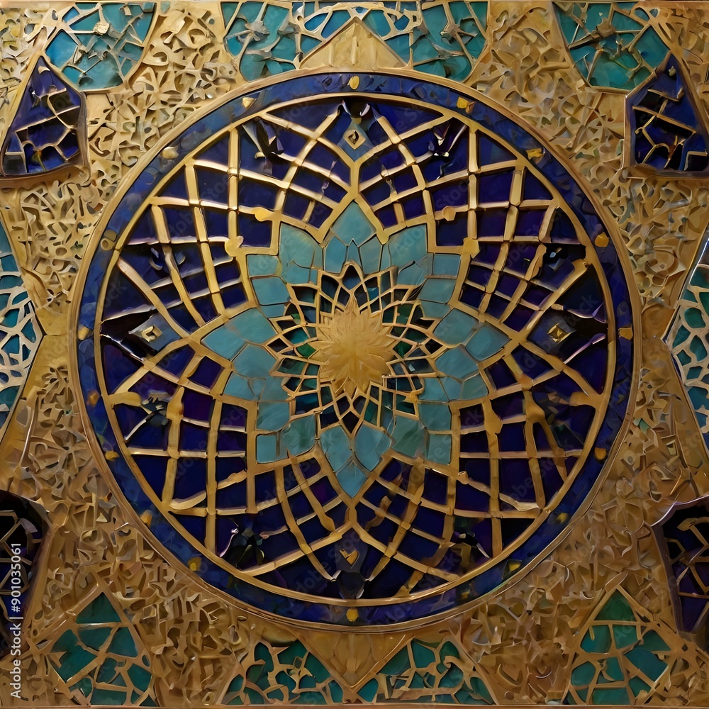 ceiling of the mosque ceiling of the mosque