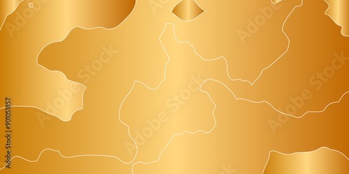contour line map. vintage map of continent.