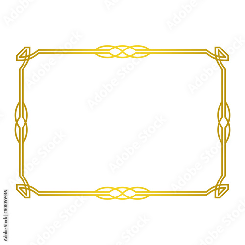 rectangle frame border.eps