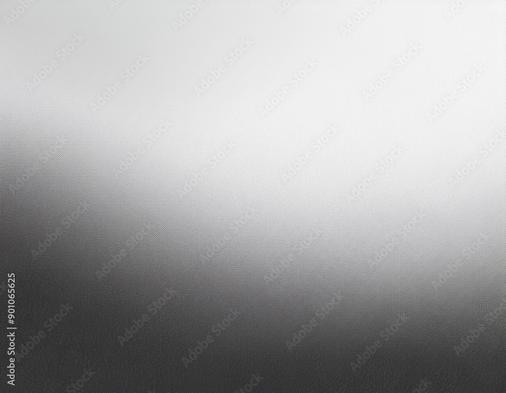 Obraz premium Smooth & Grainy: White-Gray Gradient Background