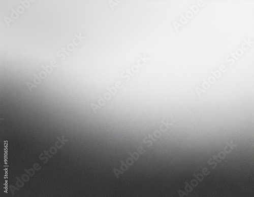 Smooth & Grainy: White-Gray Gradient Background