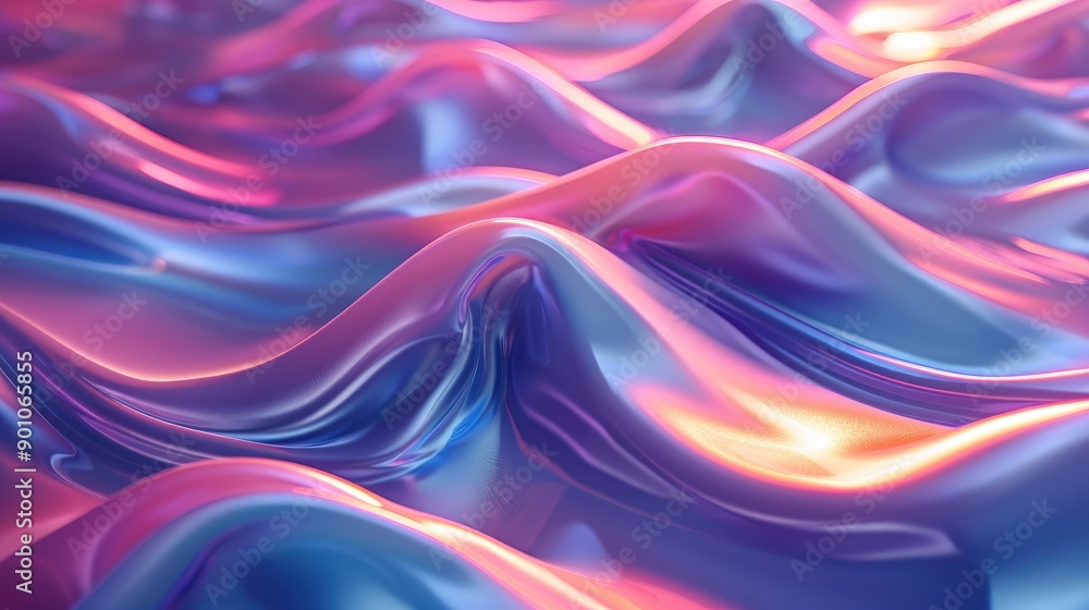 Shiny, abstract gradient textures with fluid motion Shiny, abstract gradient textures with fluid motion