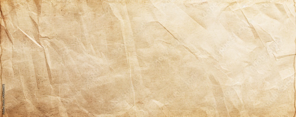 Obraz premium Wrinkled Vintage Paper Texture Background.