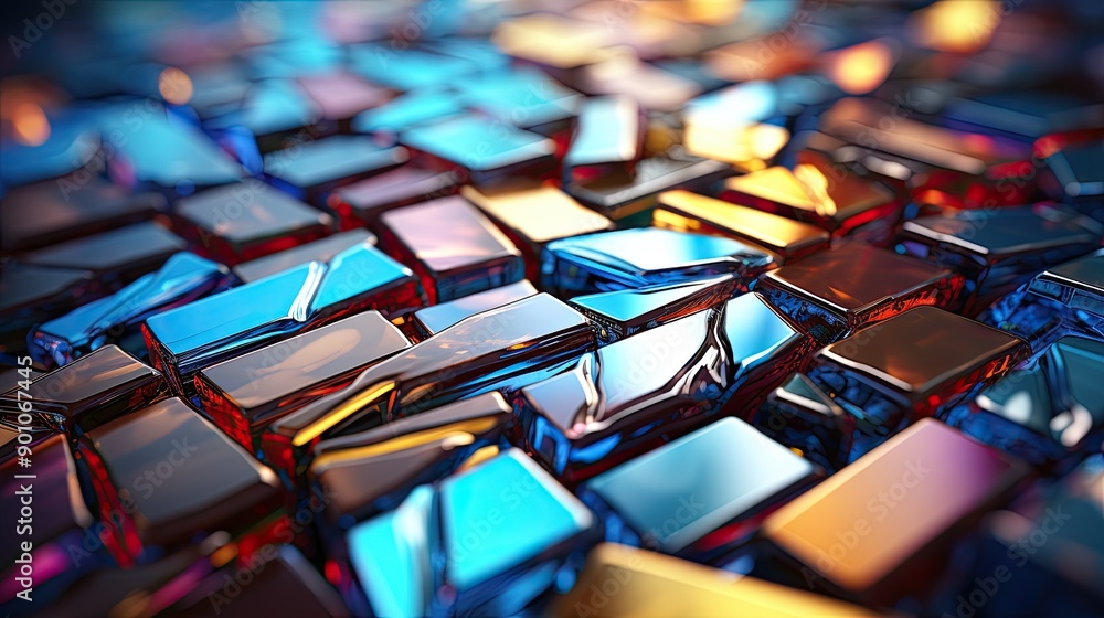 Abstract 3D Background Abstract 3D Background