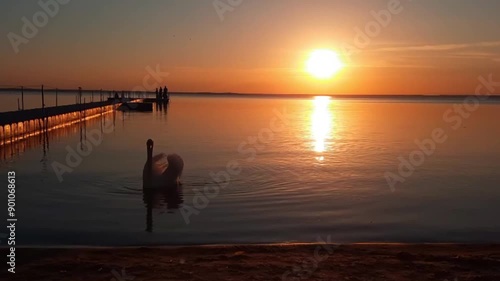 sunset at the beach