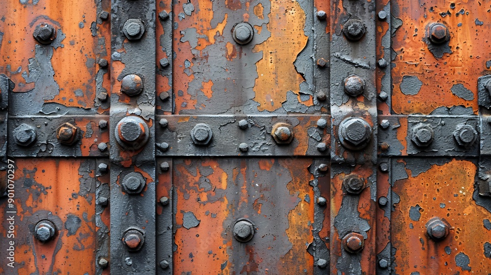 industrial grunge backgrounds, rusty door. industrial grunge backgrounds, rusty door.