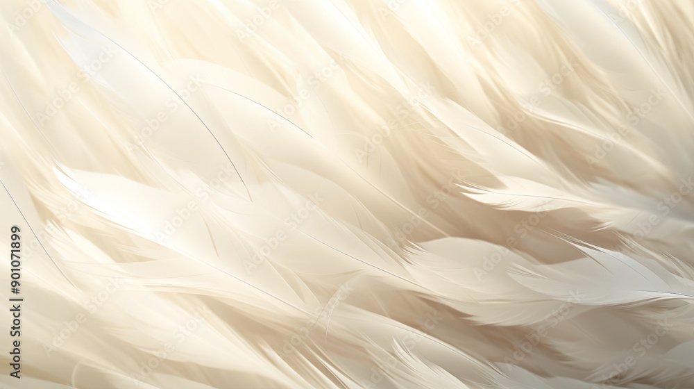Abstract white feathers floating gently soft shadows natural daylight Abstract white feathers floating gently soft shadows natural daylight