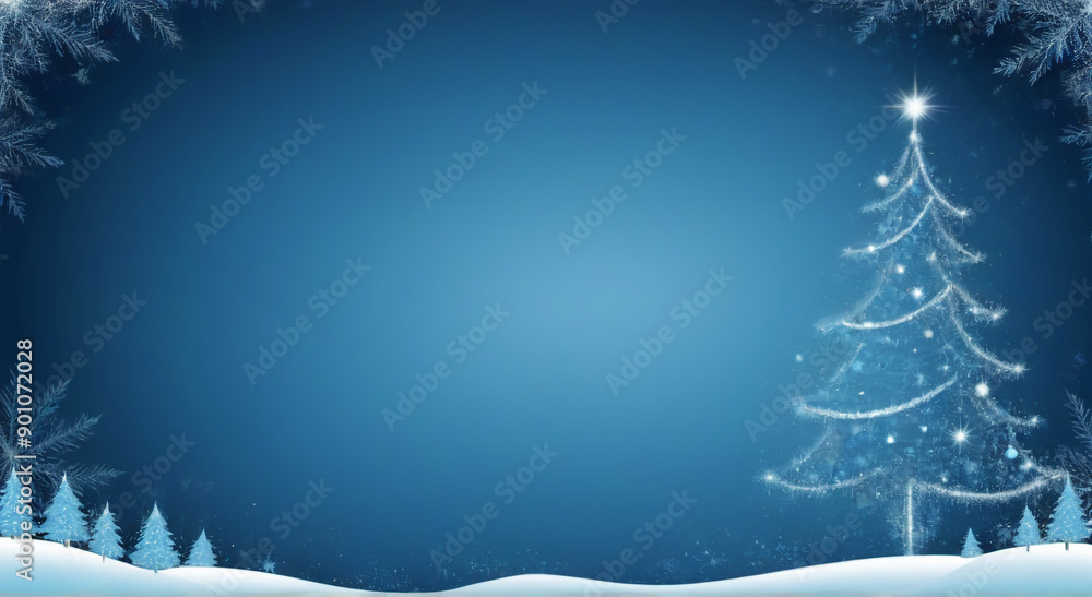 christmas background with fir tree and snowflakes christmas background with fir tree and snowflakes