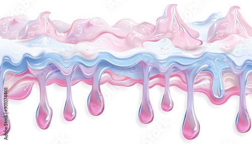 melted cream background