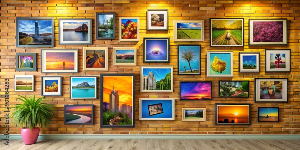 A picture on a wall informative Vibrant engaging AI-Created Content A picture on a wall informative Vibrant engaging AI-Created Content