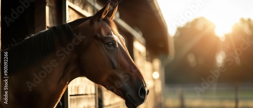 Equine influenza virus spreads rapidly among horses photo