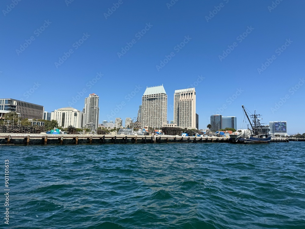 Obraz premium Beautiful San Diego Skyline 