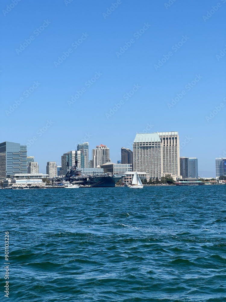 Fototapeta premium Beautiful San Diego Skyline 