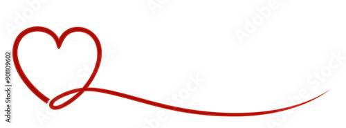 The symbol of a red stylized heart.
