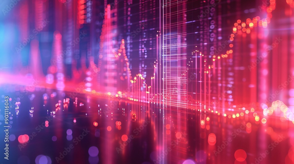 Abstract Digital Data Visualization Abstract Digital Data Visualization