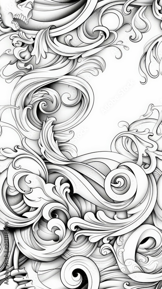 Seamless pattern, Isolate on white background  Vertical stripes  Stripes, Vertical, Bold