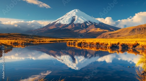 Cotopaxi National Park (Ecuador): Home to the Cotopaxi volcano, one of the highest active volcanoes in the world, the park offers dramatic landscapes of snow-capped peaks and rugged terrain