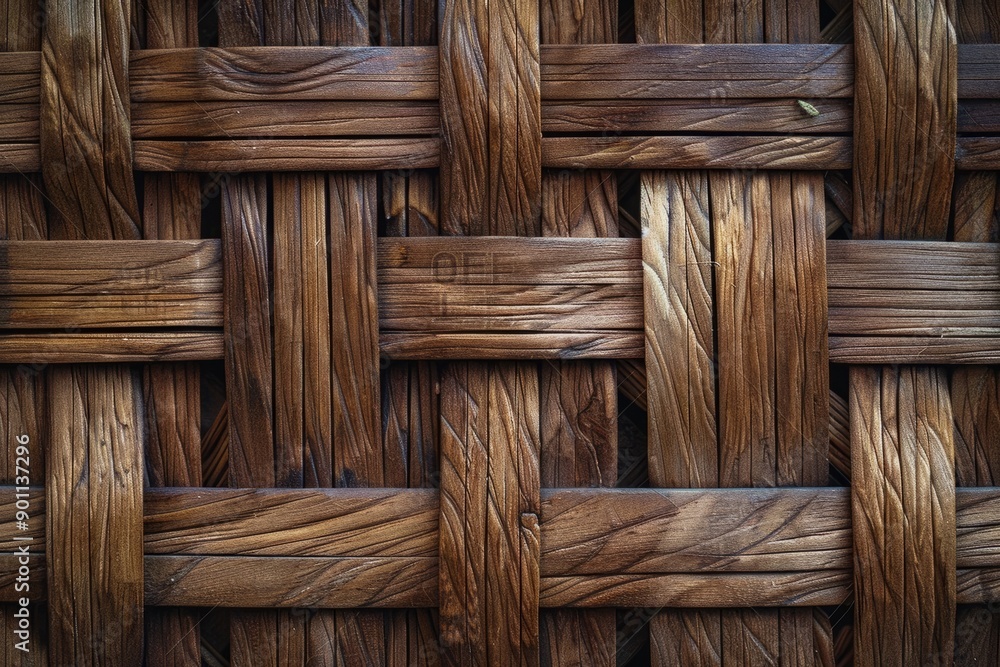 Close-up of intricate woven texture showcasing natural fibers in various shades of brown. Close-up of intricate woven texture showcasing natural fibers in various shades of brown.
