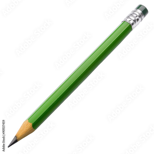 Pencil isolated on white or transparent background