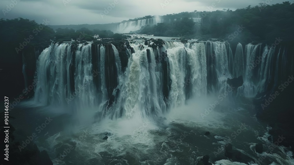 Iguazu Falls (Argentina/Brazil): This majestic waterfall system is one of the most spectacular natural sights in South America Iguazu Falls (Argentina/Brazil): This majestic waterfall system is one of the most spectacular natural sights in South America