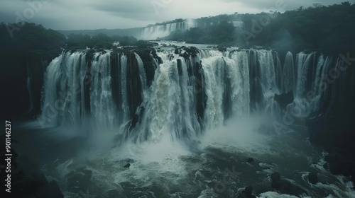 Iguazu Falls (Argentina/Brazil): This majestic waterfall system is one of the most spectacular natural sights in South America