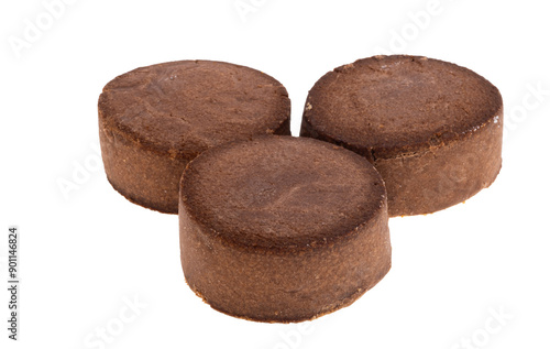 Mantecado cookies isolated photo