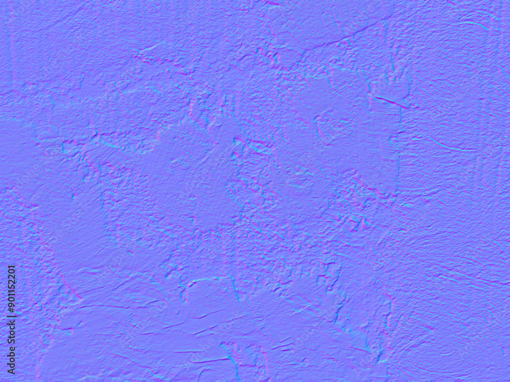 Obraz premium Normal Map concrete wall textures. concrete texture mapping