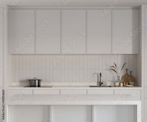 kitchen pantry island for cooking minimal style