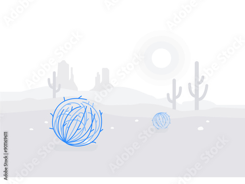 Page not found deserted landscape
