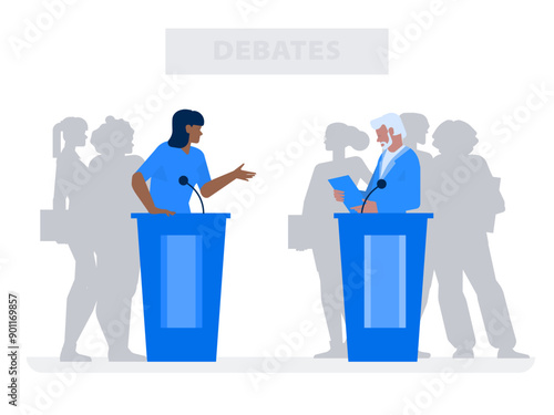Political party debates