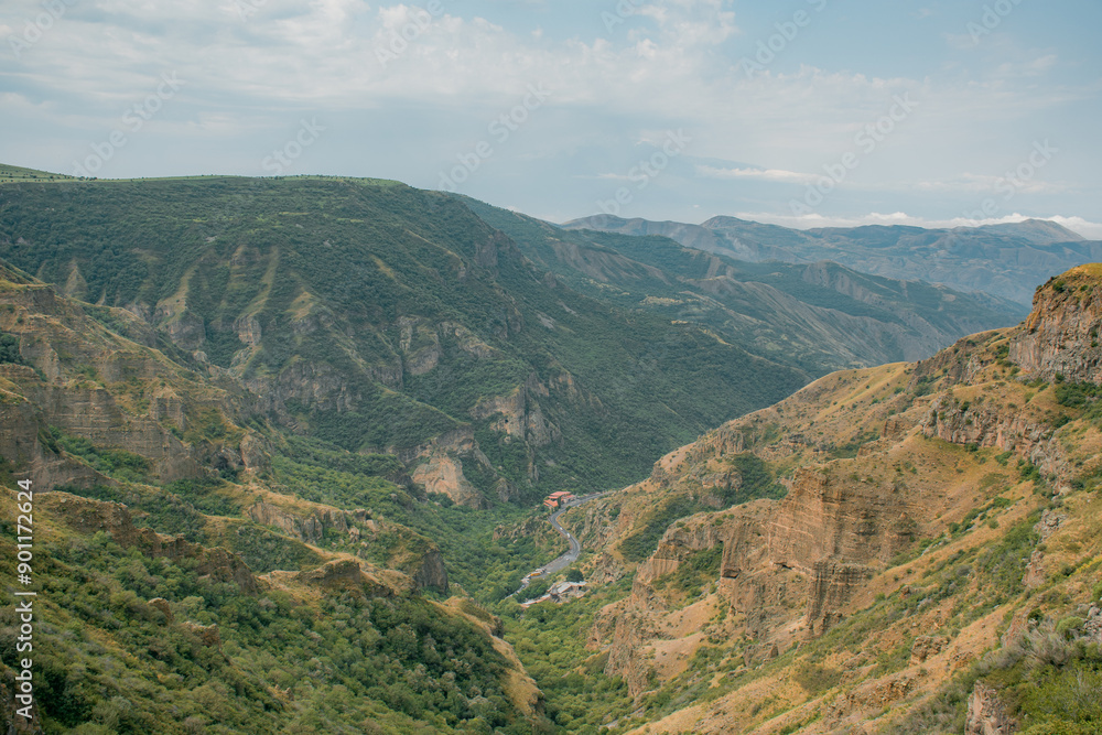 Fototapeta premium landscape in the mountains