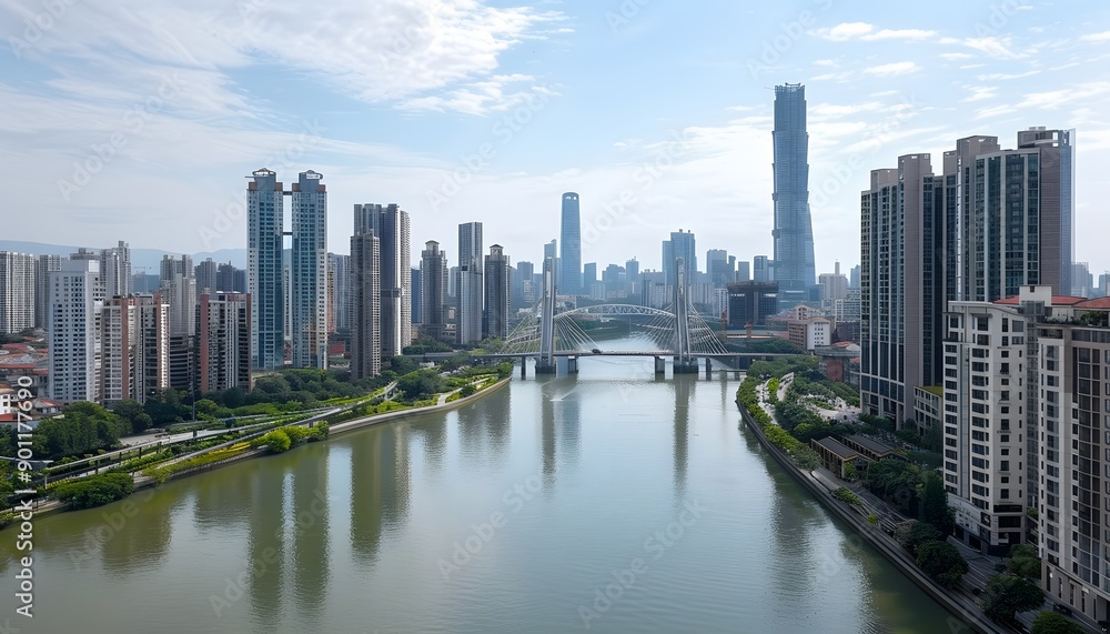 Fototapeta premium high building 