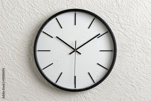 Wallpaper Mural modern minimalist wall clock Torontodigital.ca
