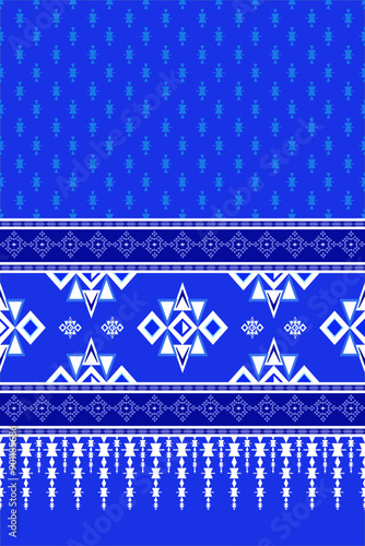 applied art patterns Decorate with various fabric works and art.