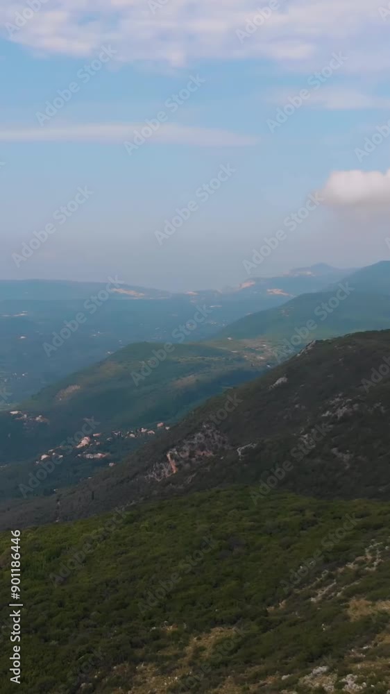 Aerial view of beautiful Greece landscape Aerial view of beautiful Greece landscape