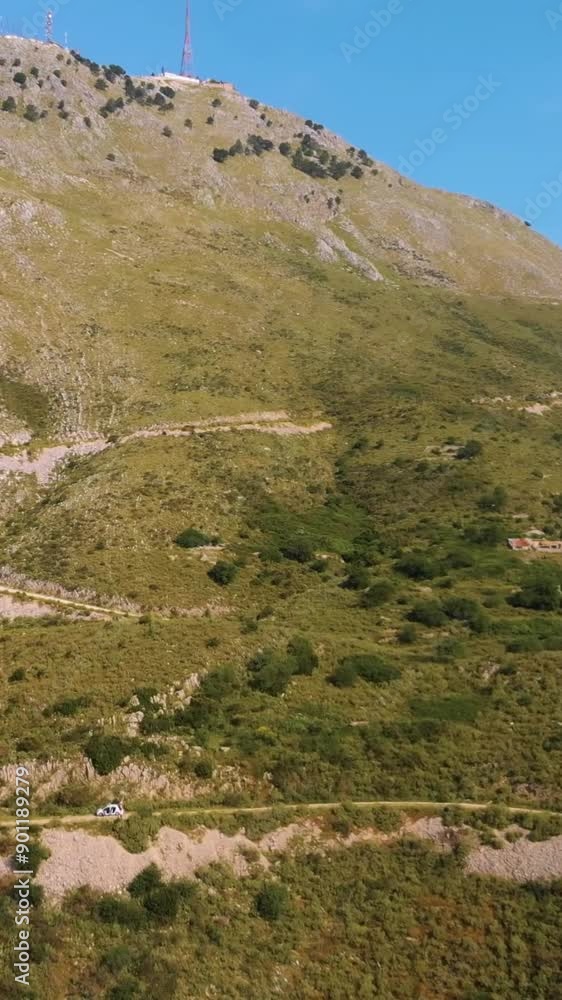 Aerial view of beautiful Greece landscape Aerial view of beautiful Greece landscape