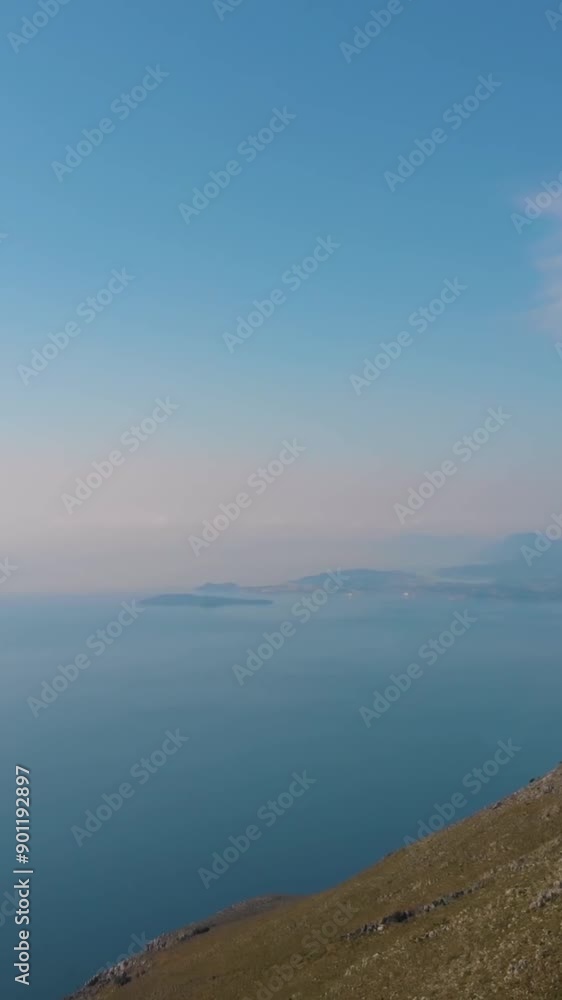 Aerial view of beautiful Greece landscape Aerial view of beautiful Greece landscape