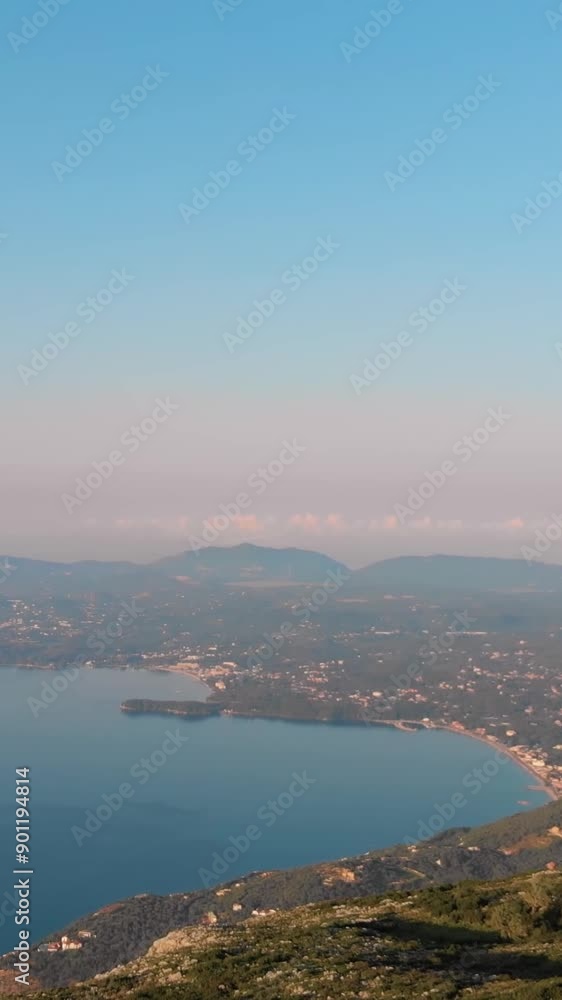 Aerial view of beautiful Greece landscape Aerial view of beautiful Greece landscape