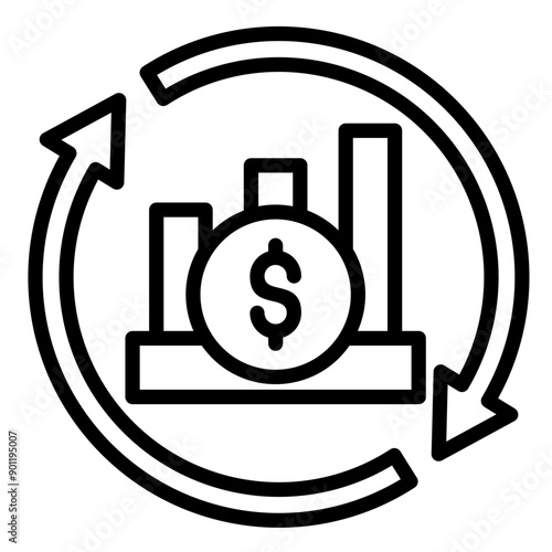 Business Cycle Icon