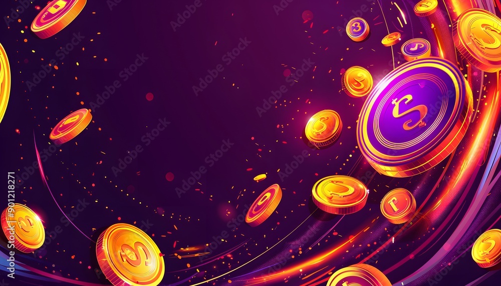 Obraz premium slot machine