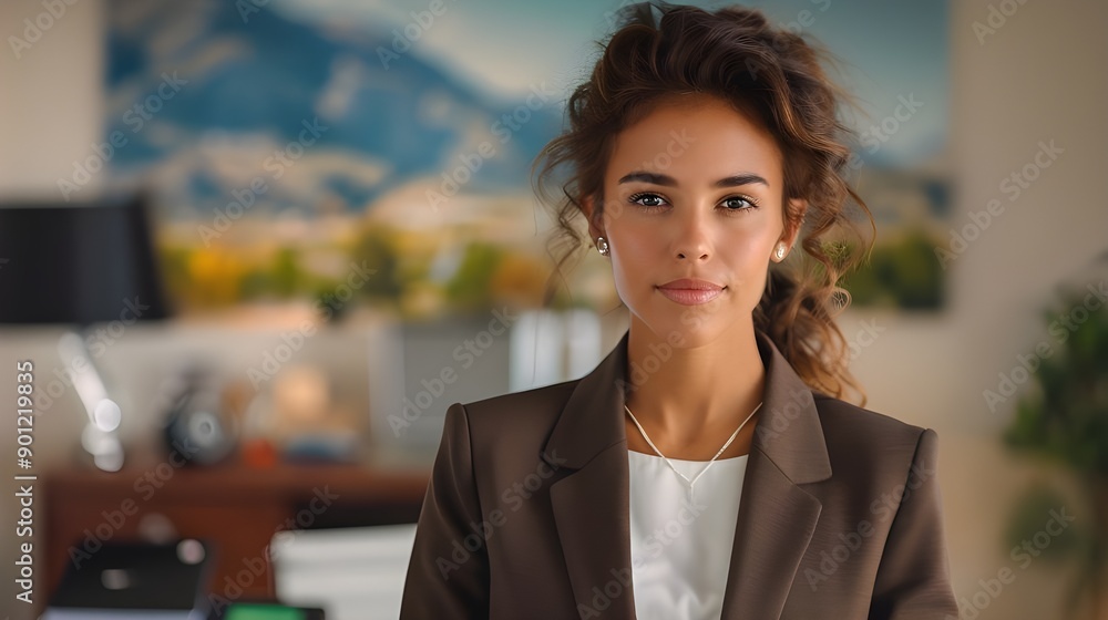 Obraz premium portrait of a business woman