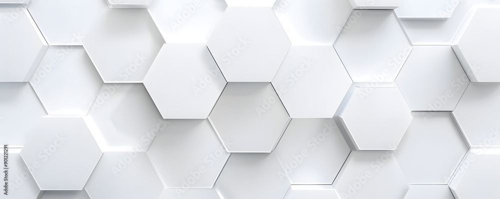 White background with a geometric pattern, a seamless repeating pattern, a white color scheme, white hexagon shapes, a minimalist design, a flat vector illustration, high resolution, high definition, White background with a geometric pattern, a seamless repeating pattern, a white color scheme, white hexagon shapes, a minimalist design, a flat vector illustration, high resolution, high definition,