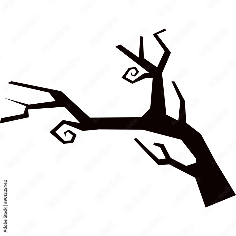 Fototapeta premium Spooky Tree Branches