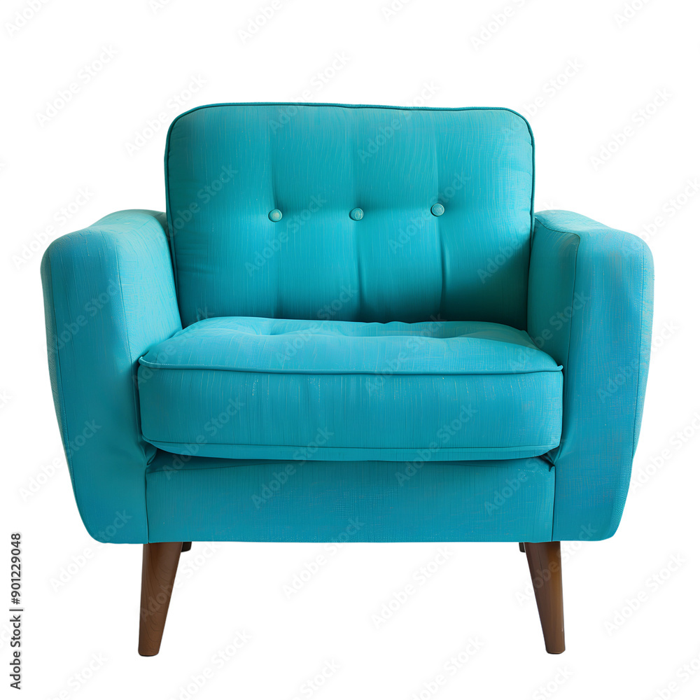Comfortable Teal armchair on transparent background, Interior element,Classic armchair isolated,Stylish comfortable armchair isolated on transparent background.A velvet armchair, Ai generated Comfortable Teal armchair on transparent background, Interior element,Classic armchair isolated,Stylish comfortable armchair isolated on transparent background.A velvet armchair, Ai generated