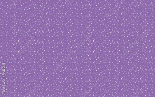 Purple background and white small fragments abstraction decorate design new work art. art deco, breaking, broken, botchy.