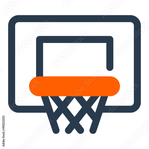 Basketball Hoop and Net