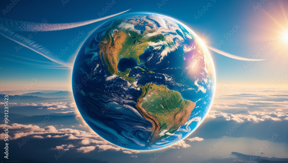 Earth is waiting for spring in its orbit around the Sun Earth is waiting for spring in its orbit around the Sun
