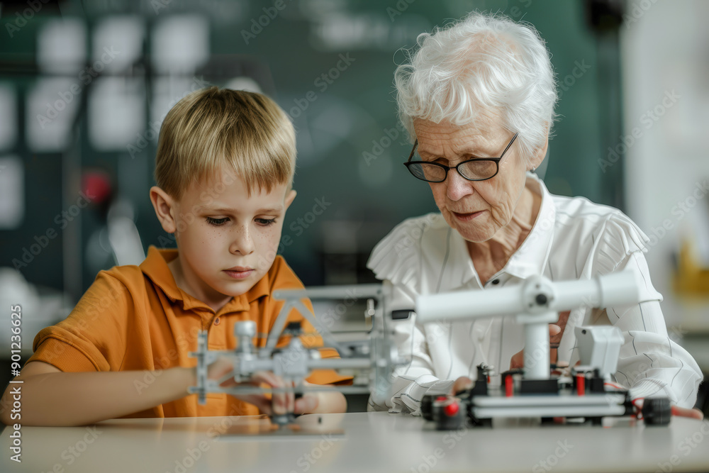 Innovation and Creativity Enthusiastic Children Engaged in Robotics Building Activity Embracing STEM Education and Teamwork in a Bright Classroom Environment wallpaper, background Innovation and Creativity Enthusiastic Children Engaged in Robotics Building Activity Embracing STEM Education and Teamwork in a Bright Classroom Environment wallpaper, background