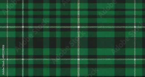 Obraz na płótnie green plaid background w salonie