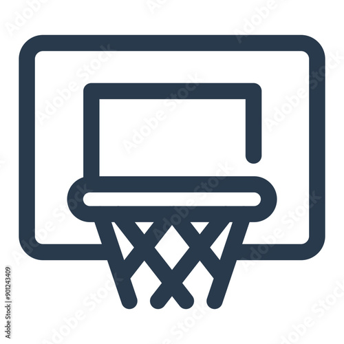 Basketball Hoop and Net